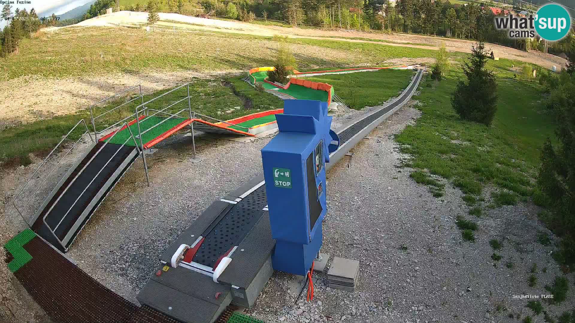 Live Webcam Rodelbahn Fužine – Kroatien