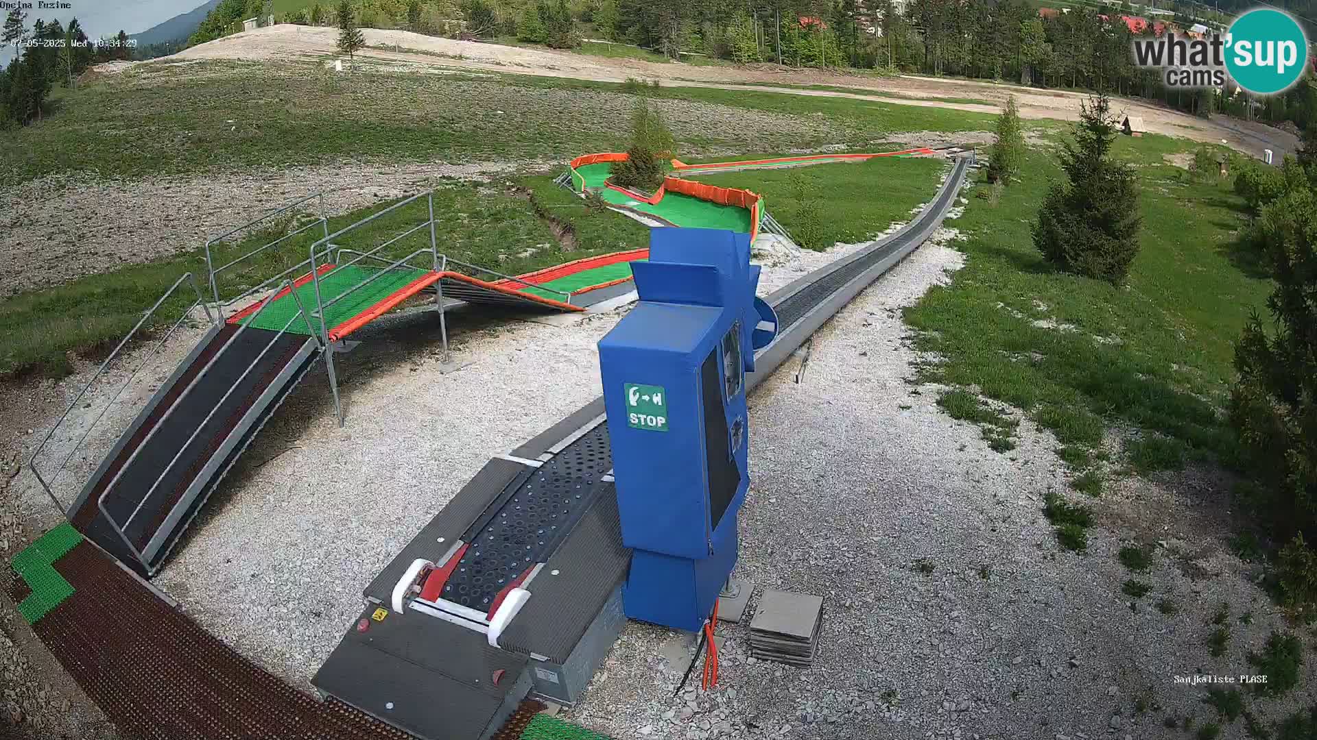 Live Webcam Rodelbahn Fužine – Kroatien