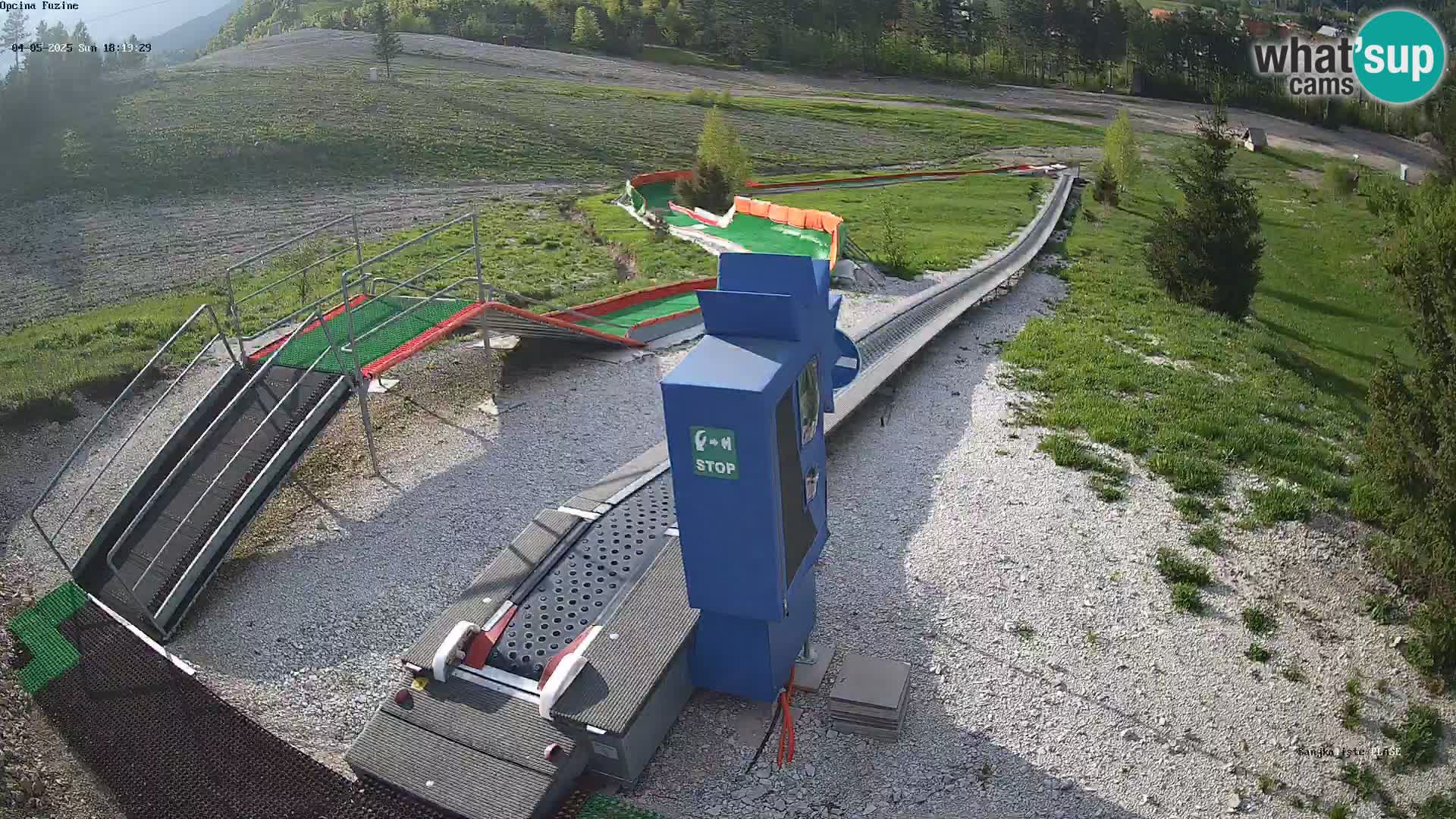 Live Webcam Rodelbahn Fužine – Kroatien