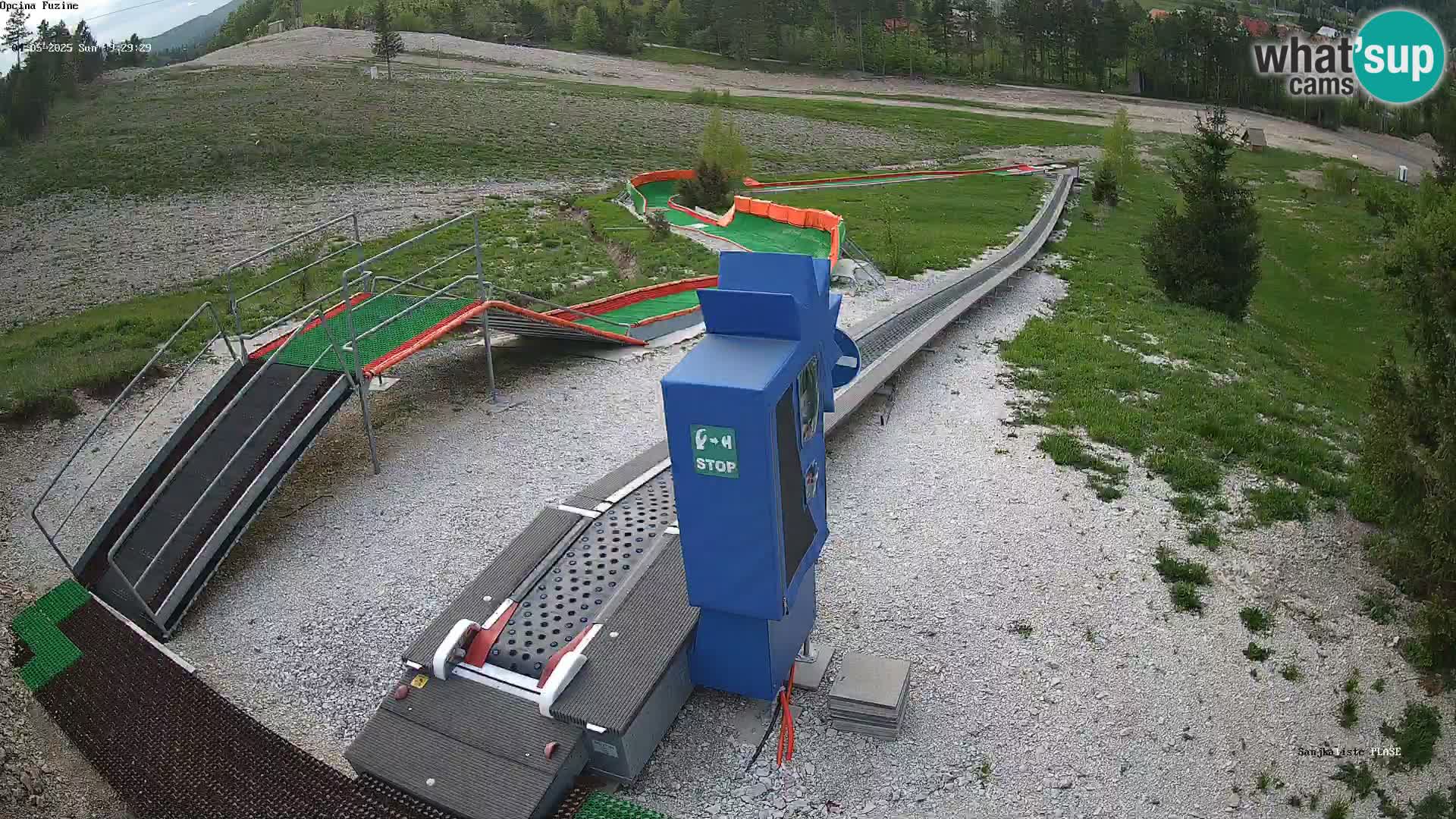 Live Webcam Rodelbahn Fužine – Kroatien