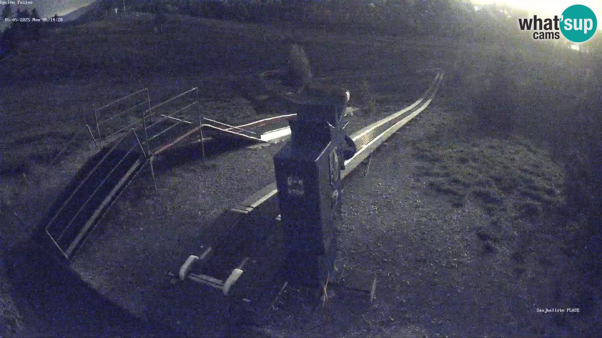 Webcam en direct Piste de luge de Fužine – Croatie