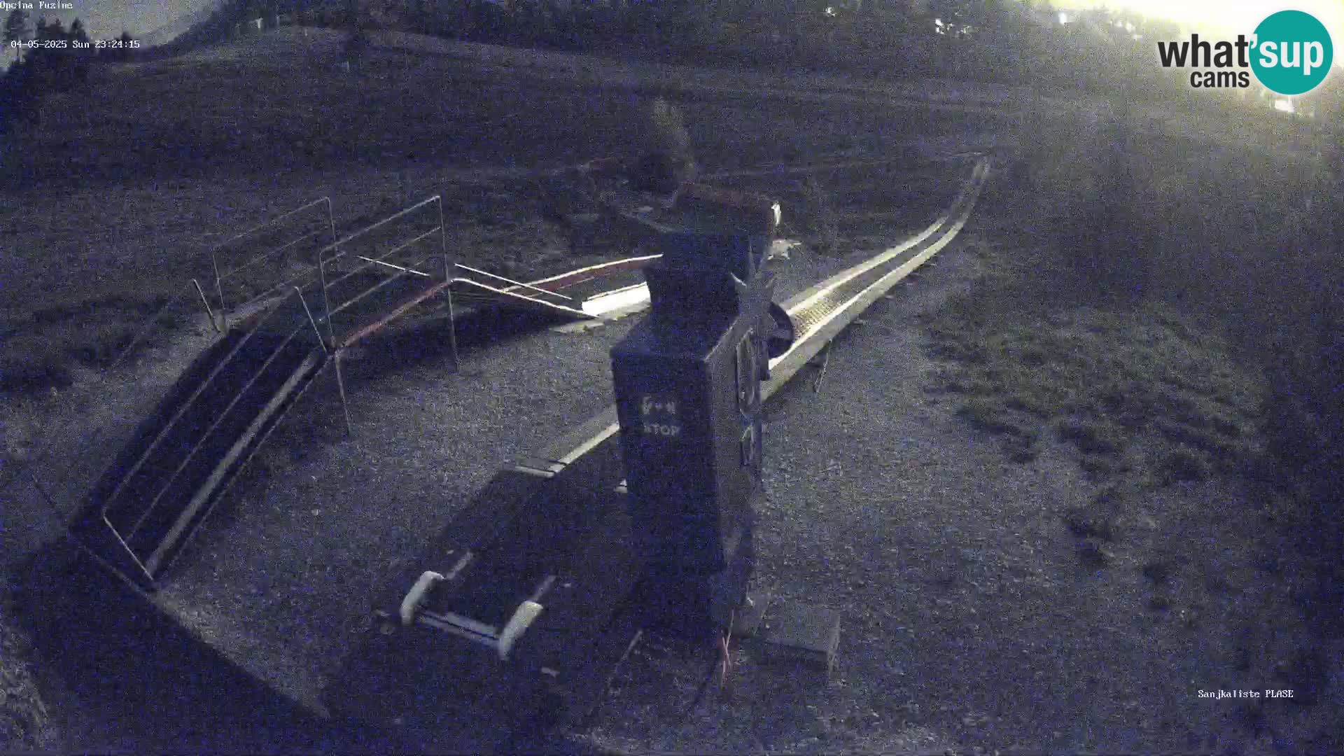 Webcam en vivo Pista de trineo Fužine – Croacia
