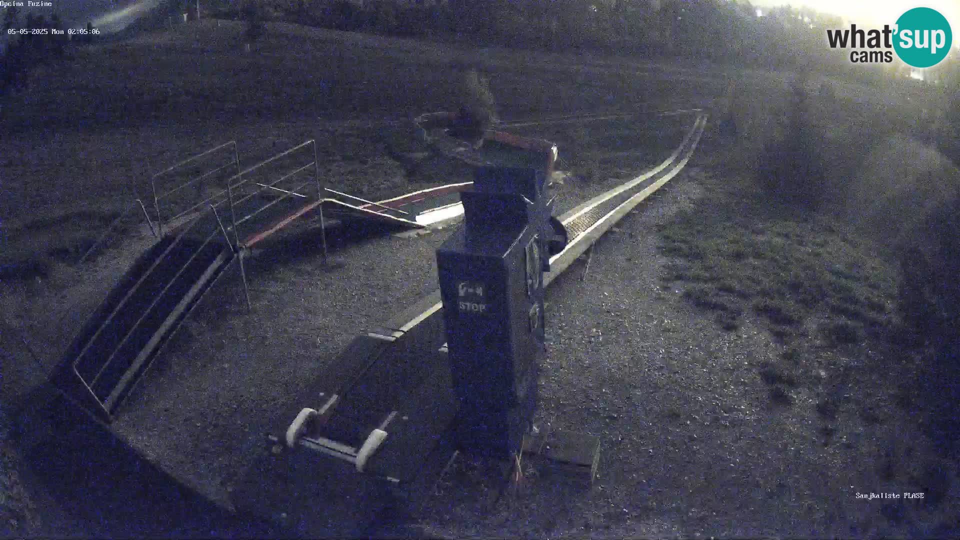 Webcam en vivo Pista de trineo Fužine – Croacia