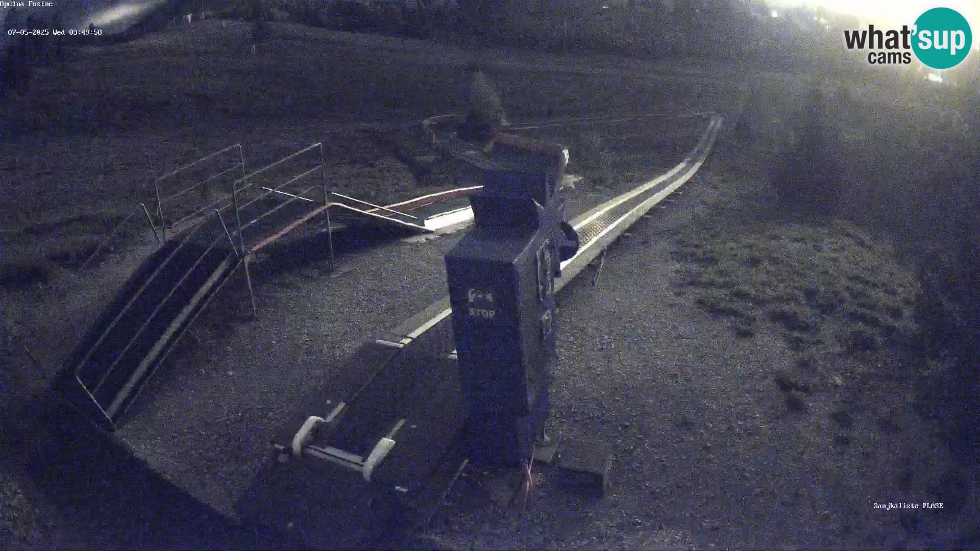 Webcam en direct Piste de luge de Fužine – Croatie