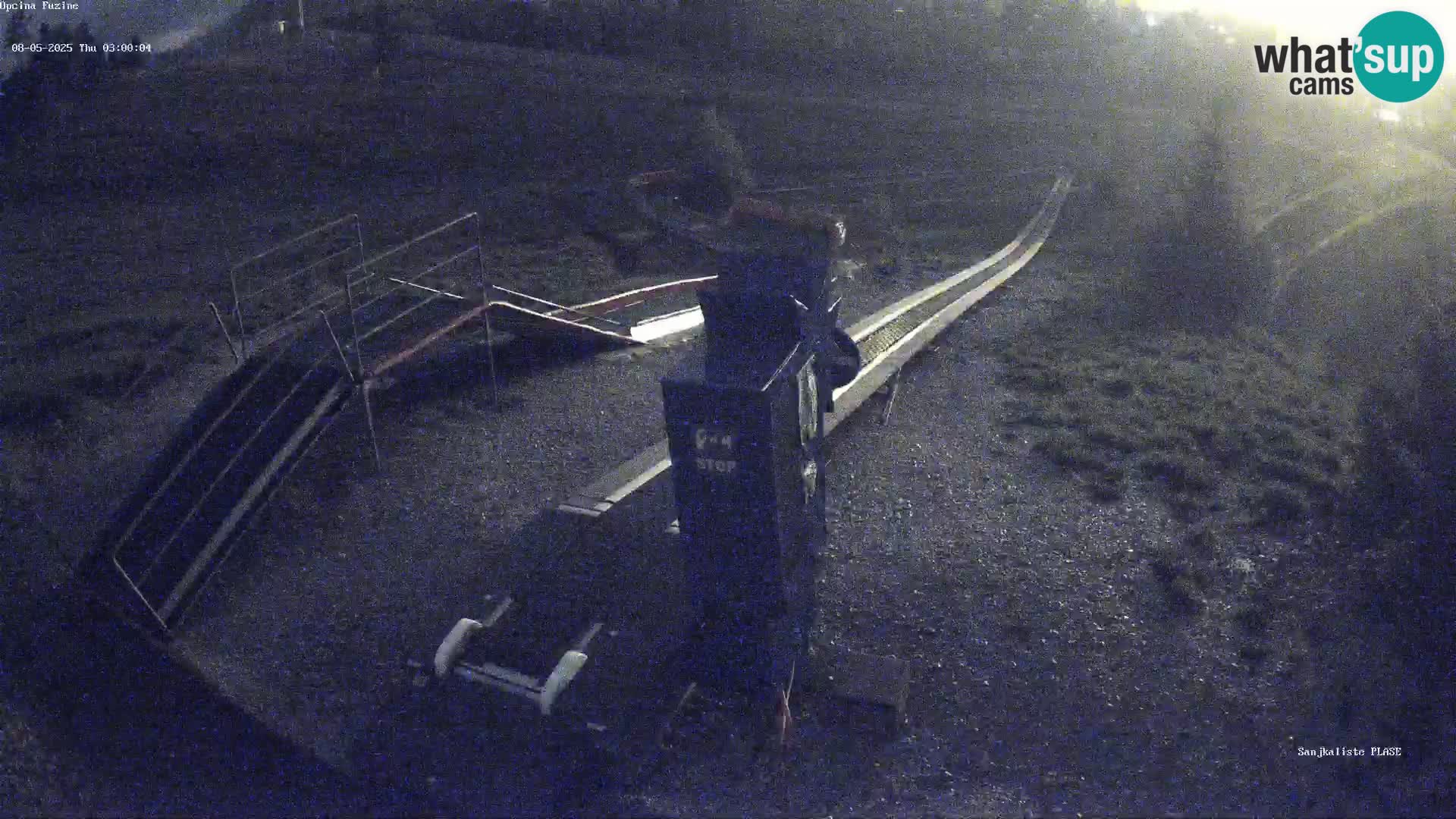 Live webcam Fužine toboggan run – Croatia