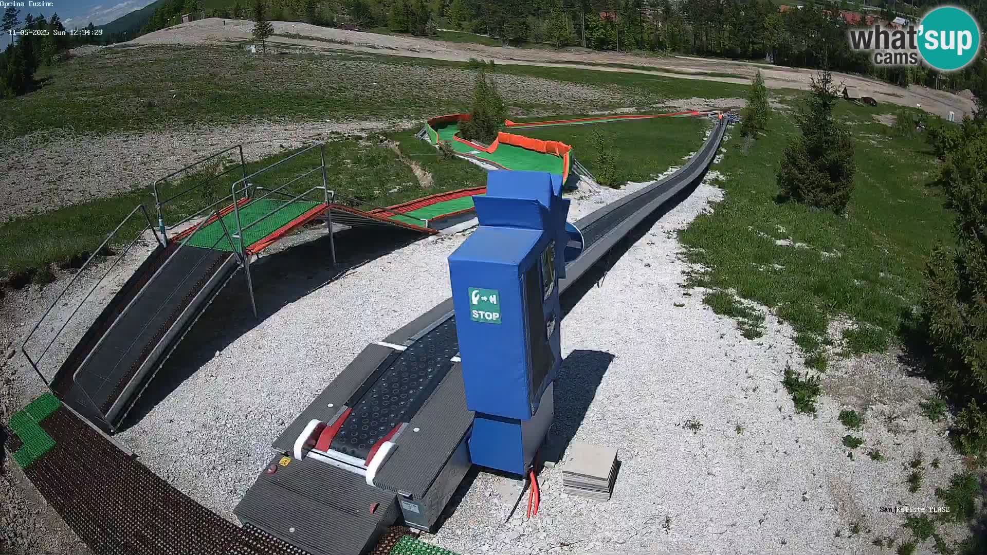 Live Webcam Rodelbahn Fužine – Kroatien