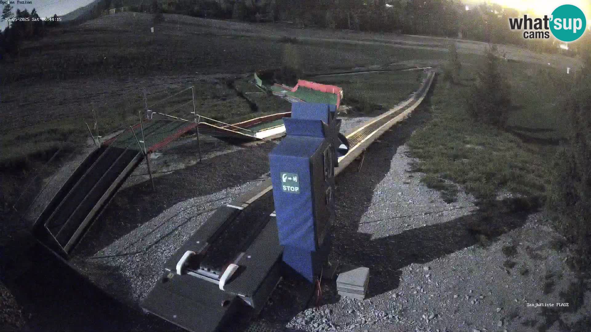 Live webcam Fužine toboggan run – Croatia
