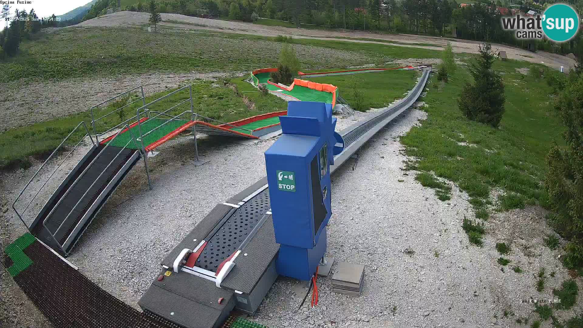 Live Webcam Rodelbahn Fužine – Kroatien