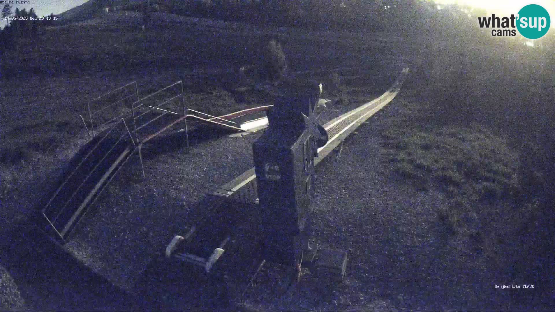 Live webcam Pista da slittino Fužine – Croazia