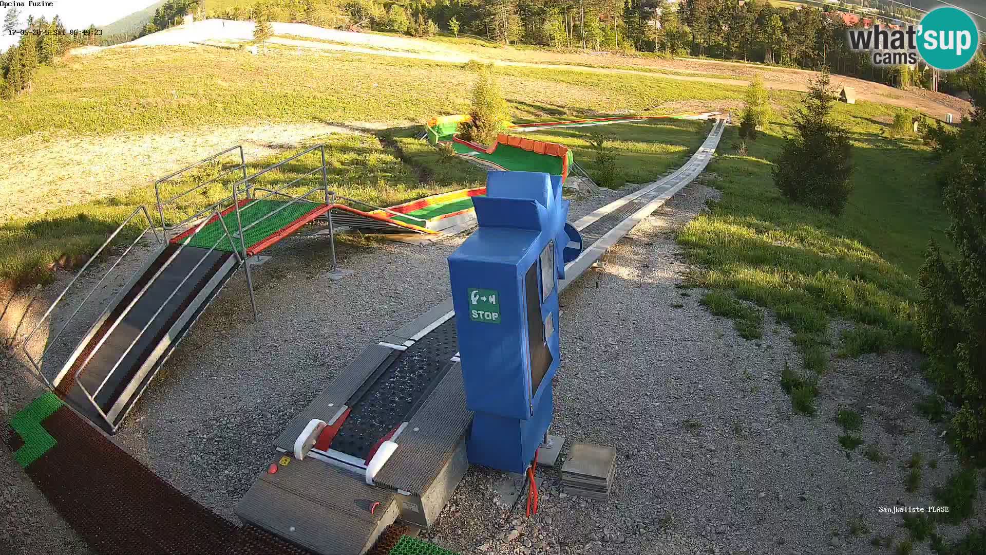 Live Webcam Rodelbahn Fužine – Kroatien