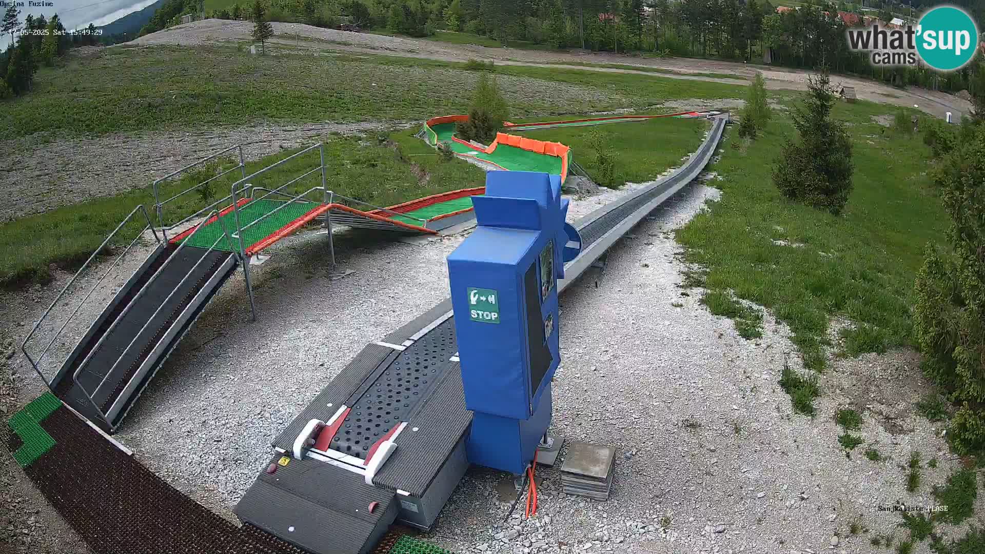 Live Webcam Rodelbahn Fužine – Kroatien