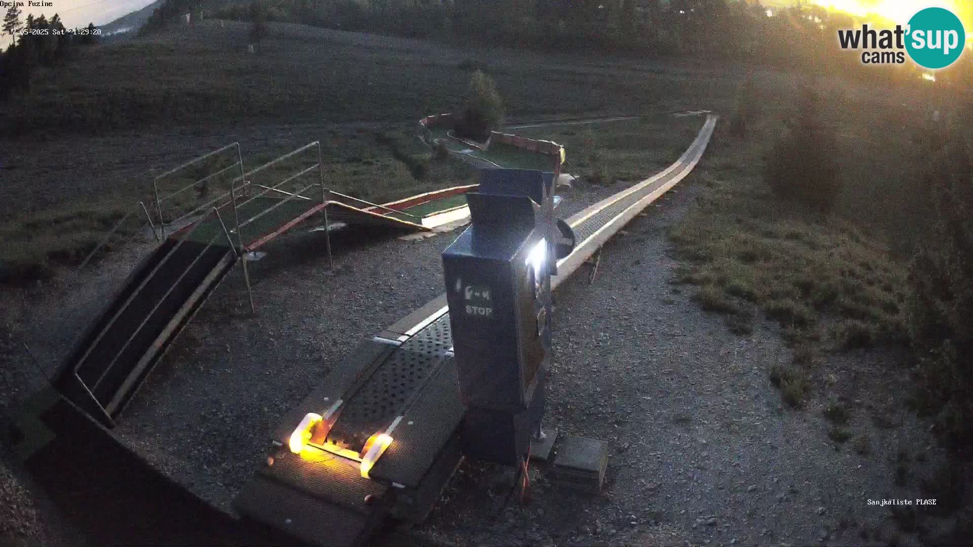 Live Webcam Rodelbahn Fužine – Kroatien