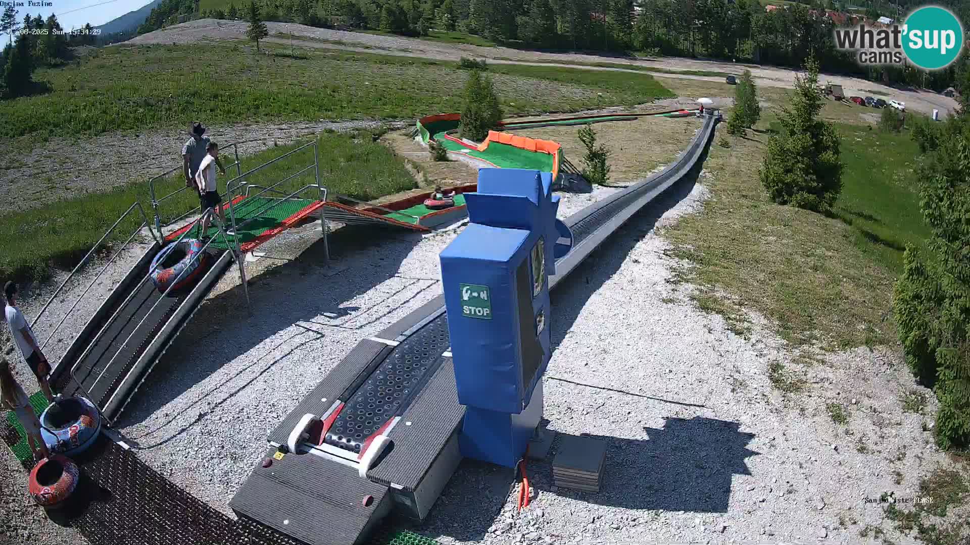 Spletna kamera v živo Sankališče Fužine – Hrvaška