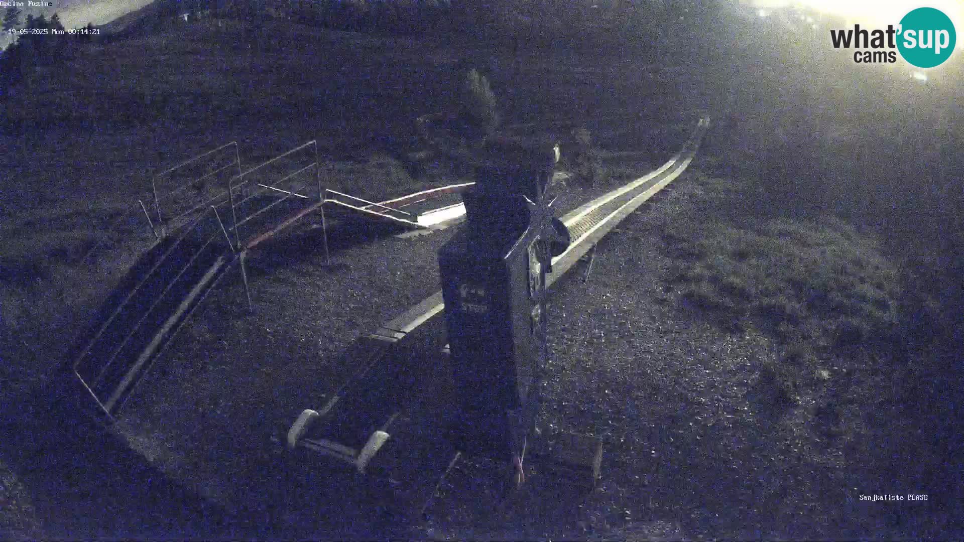 Webcam en vivo Pista de trineo Fužine – Croacia