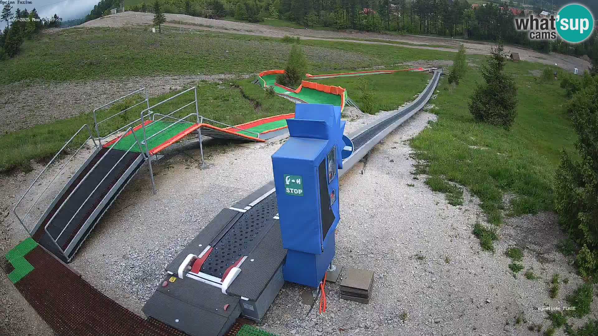 Live Webcam Rodelbahn Fužine – Kroatien