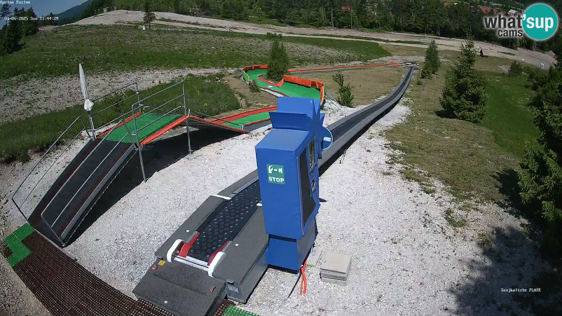 Live Webcam Rodelbahn Fužine – Kroatien