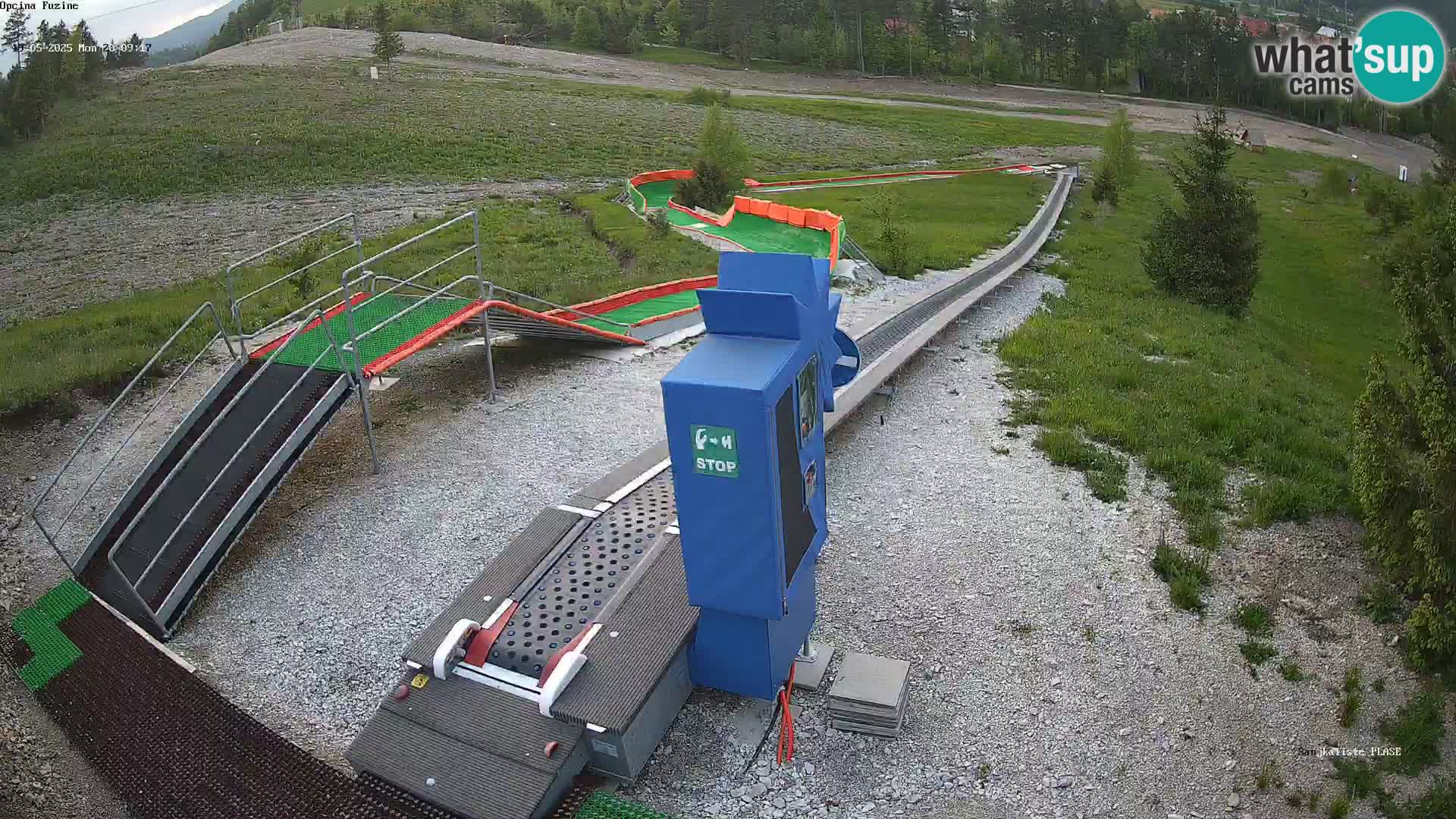 Live Webcam Rodelbahn Fužine – Kroatien
