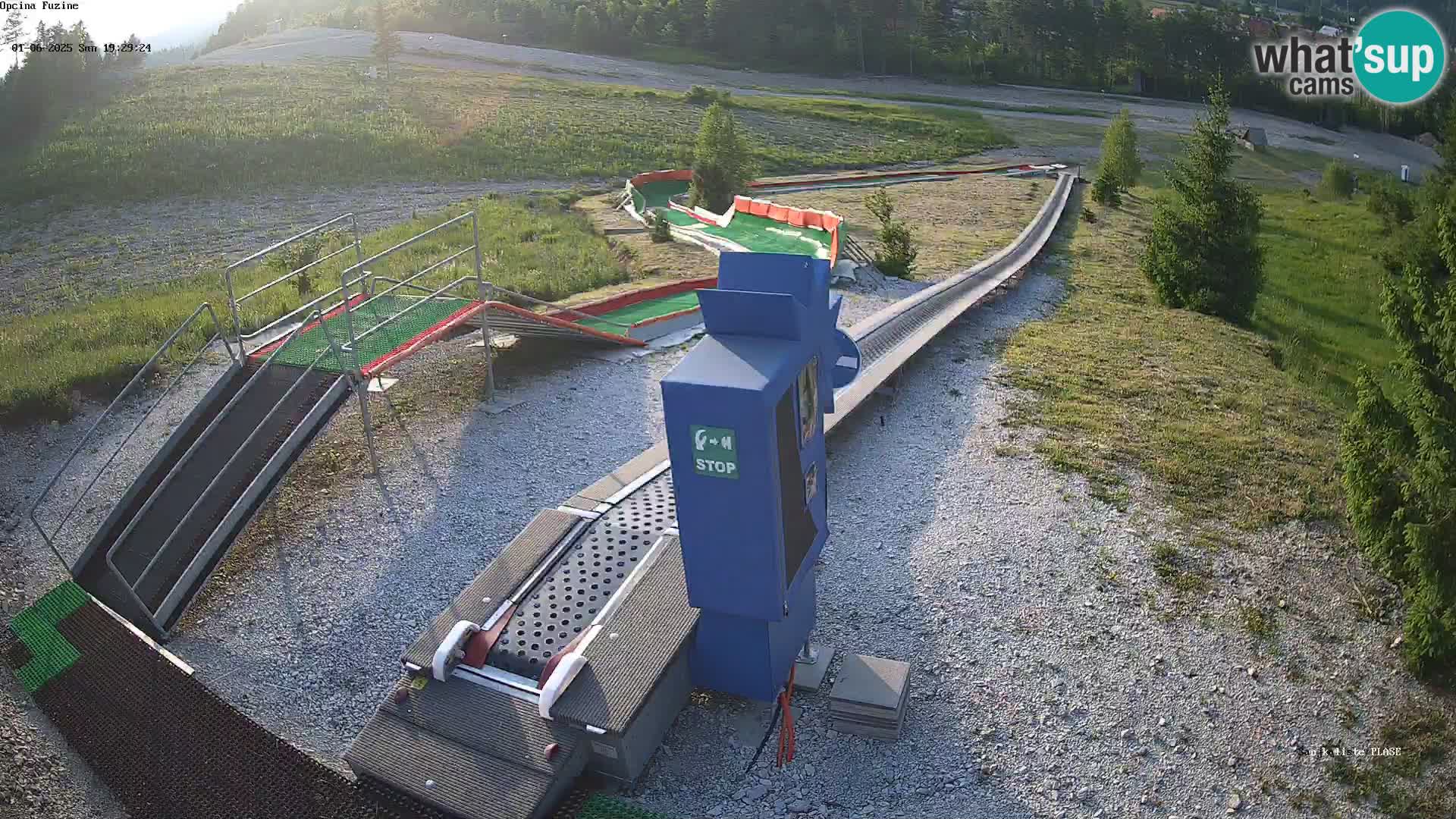 Live Webcam Rodelbahn Fužine – Kroatien
