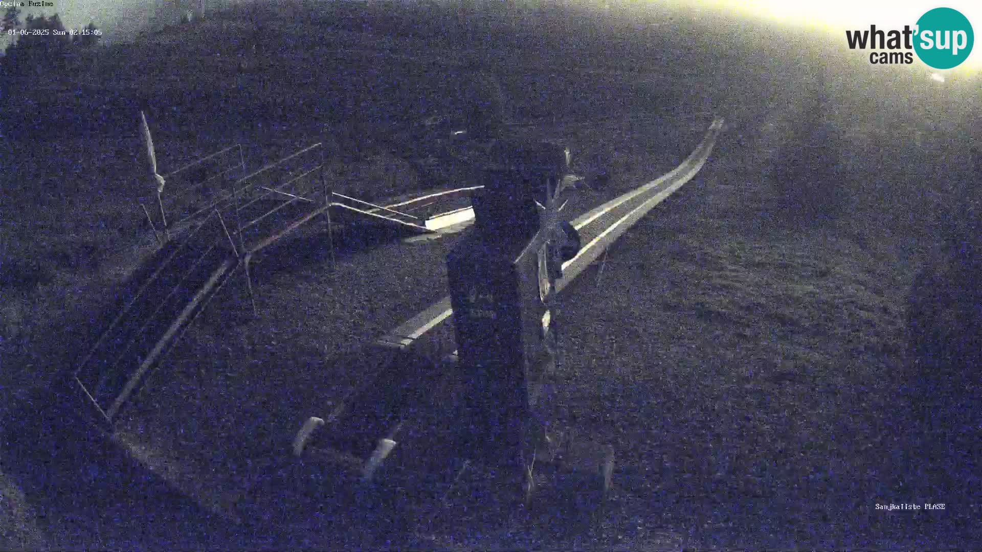 Webcam en direct Piste de luge de Fužine – Croatie