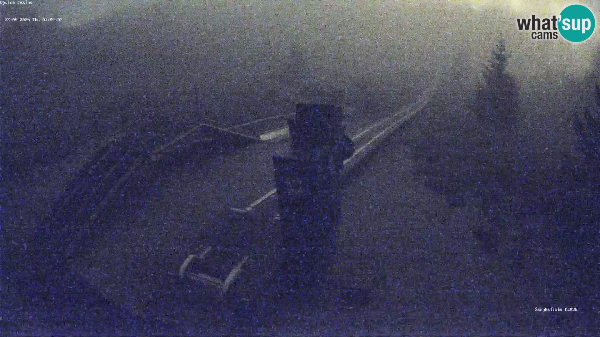 Webcam en direct Piste de luge de Fužine – Croatie