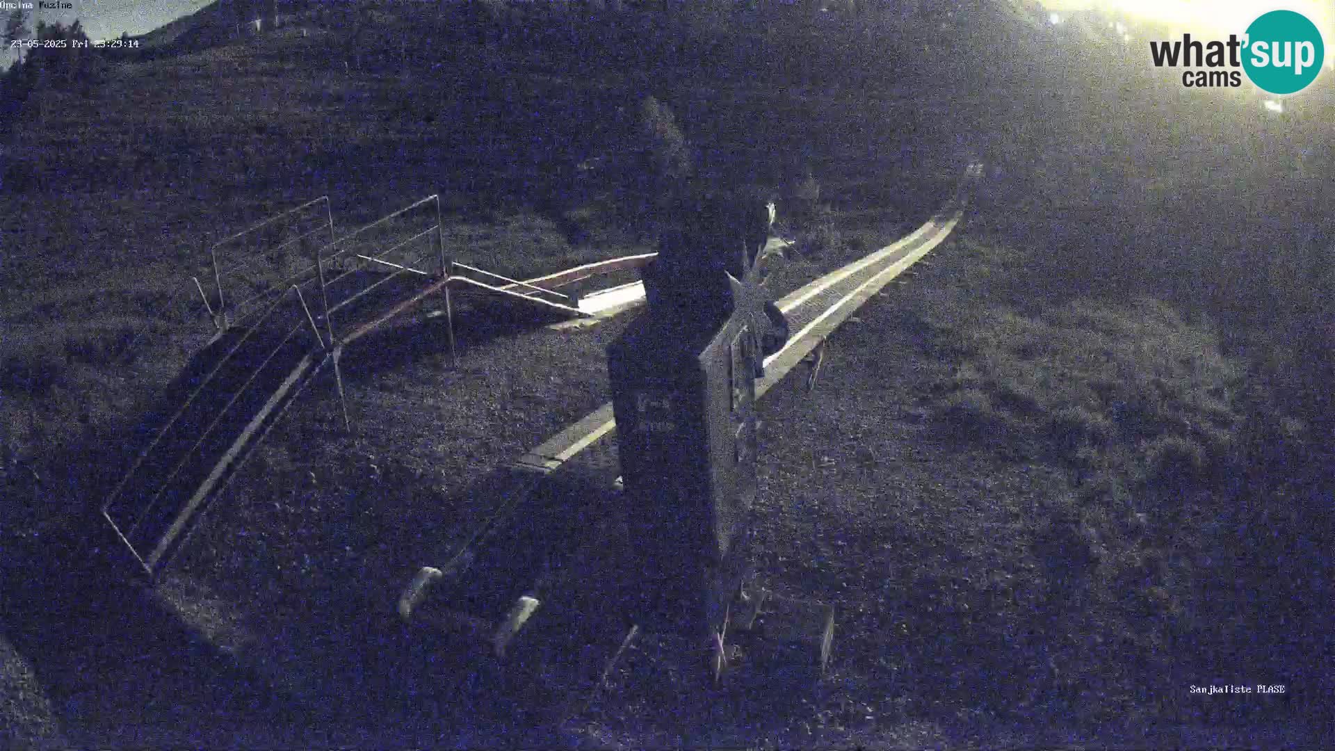 Live webcam Pista da slittino Fužine – Croazia