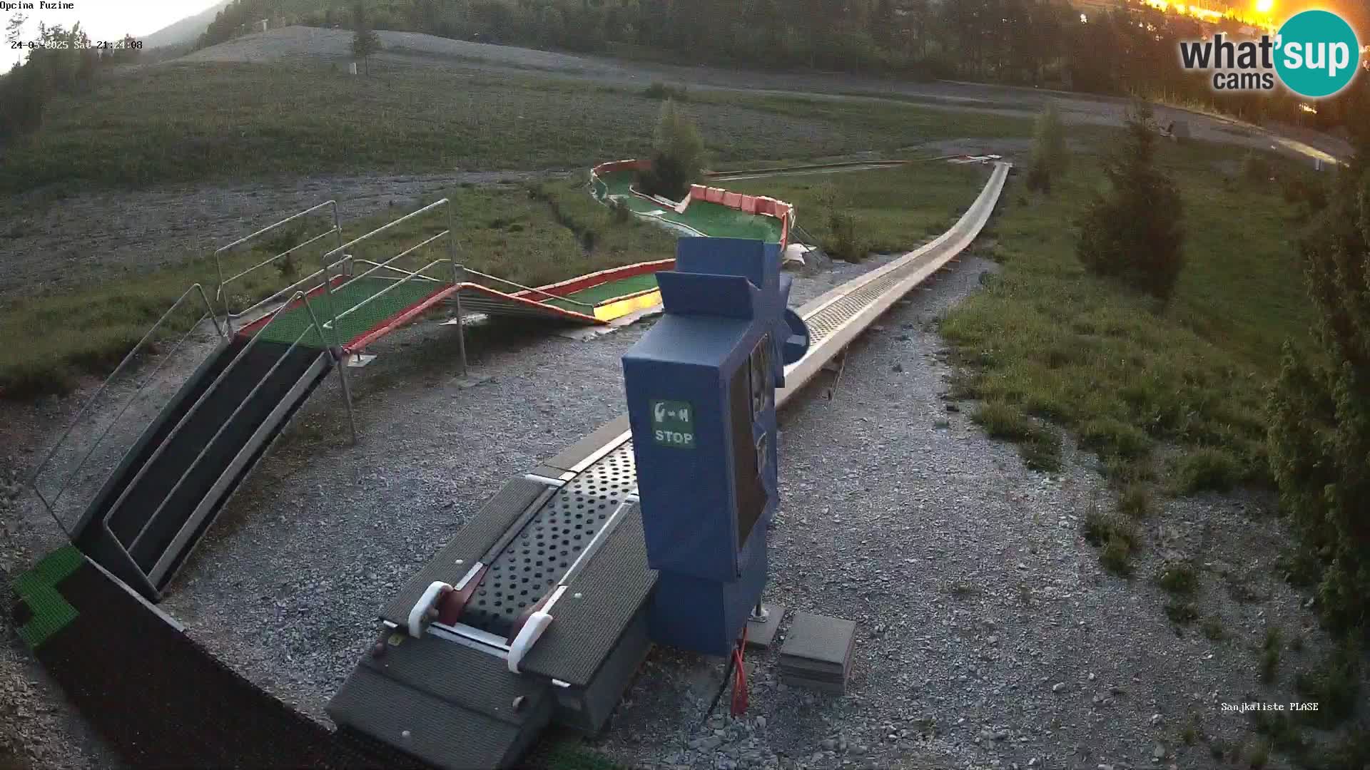 Live Webcam Rodelbahn Fužine – Kroatien