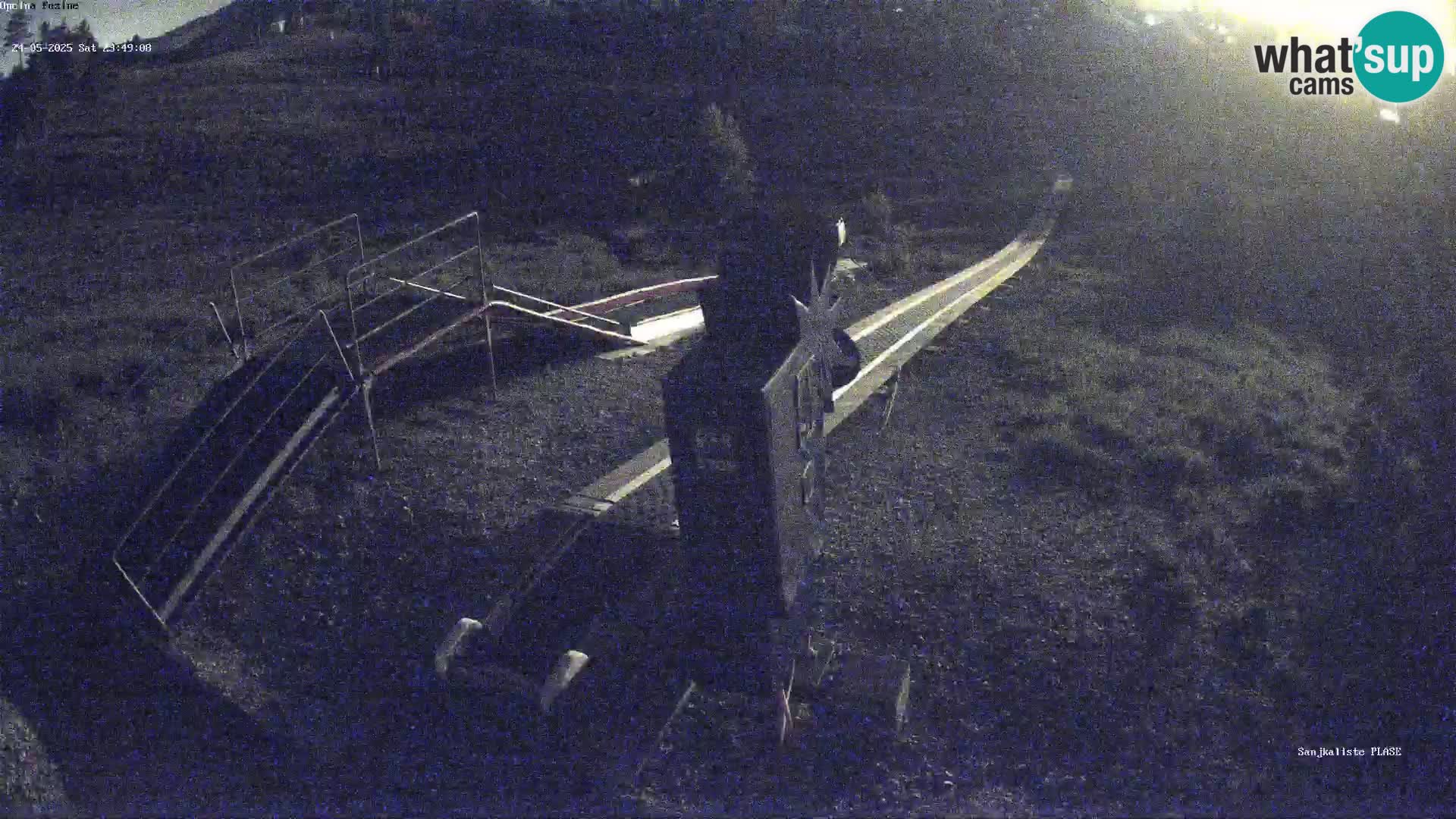 Webcam en vivo Pista de trineo Fužine – Croacia