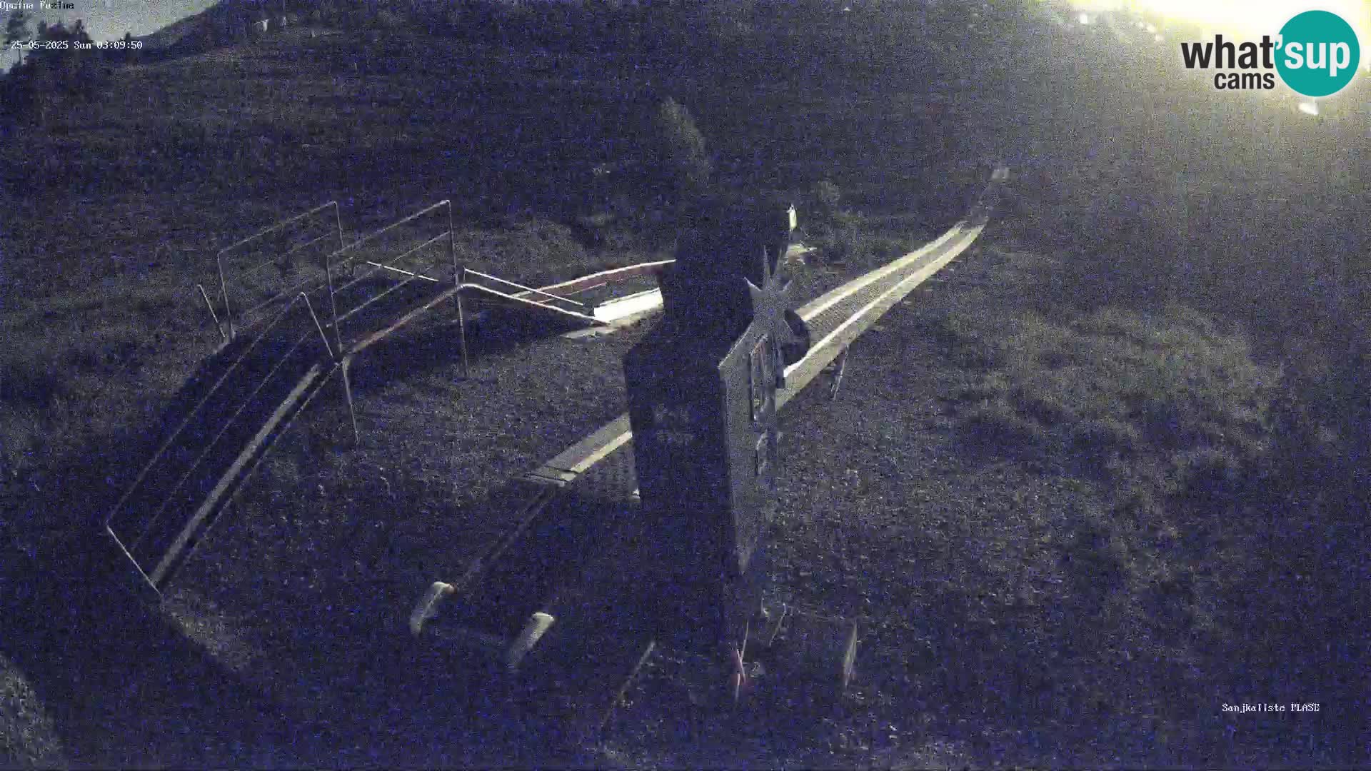 Webcam en direct Piste de luge de Fužine – Croatie