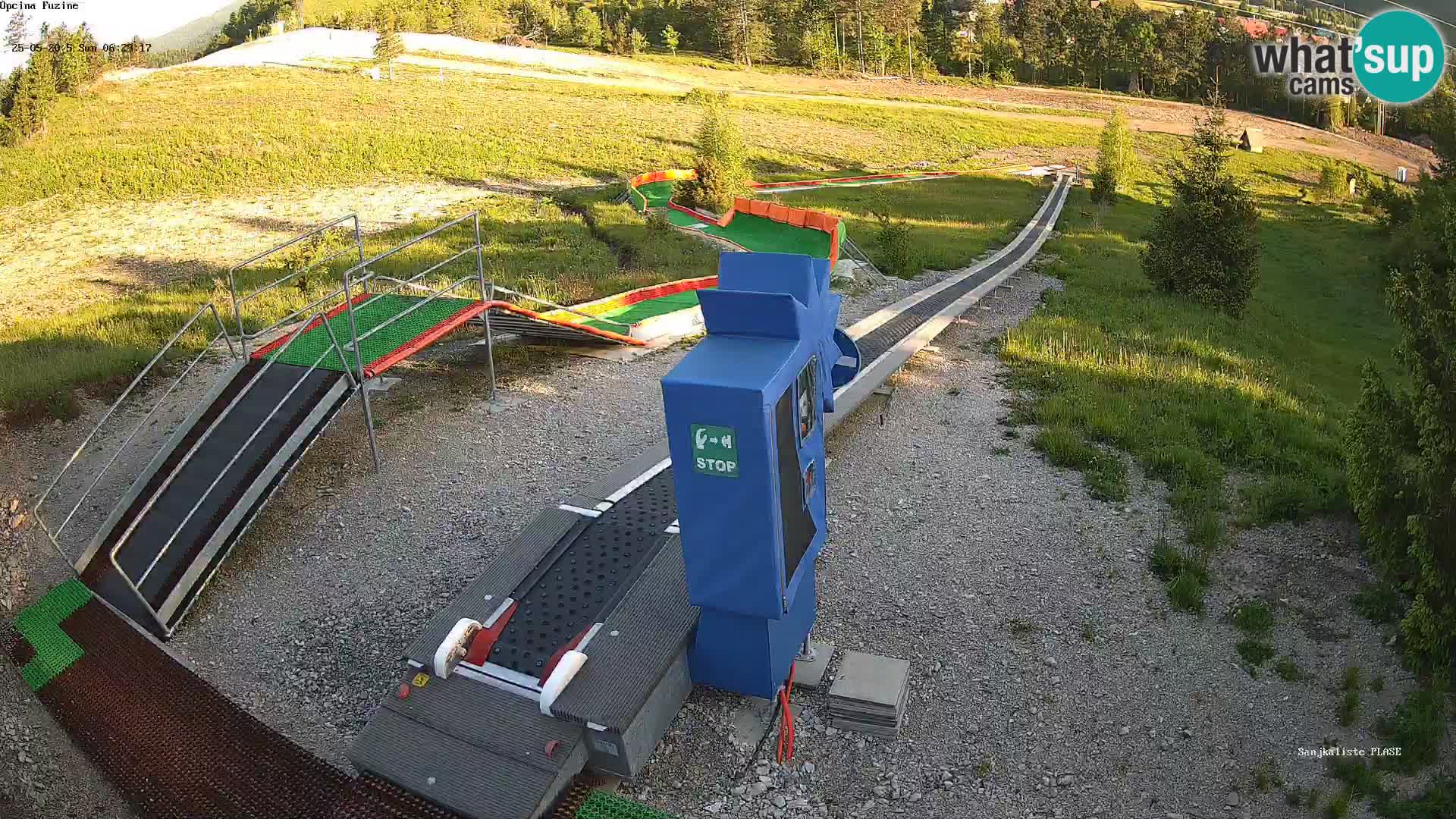 Live Webcam Rodelbahn Fužine – Kroatien