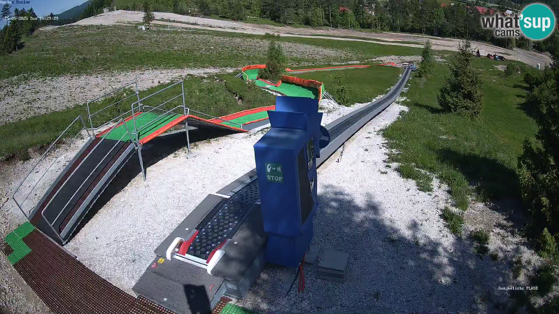 Spletna kamera v živo Sankališče Fužine – Hrvaška