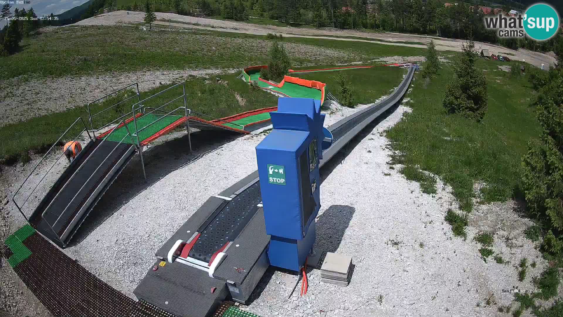 Webcam en direct Piste de luge de Fužine – Croatie