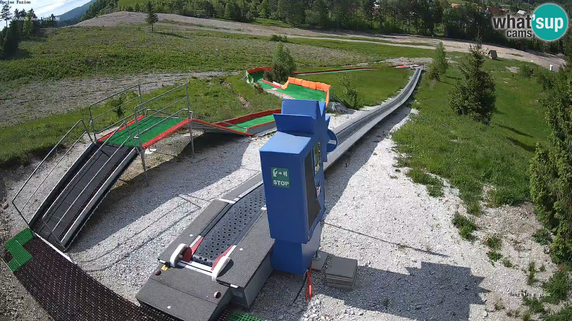 Live Webcam Rodelbahn Fužine – Kroatien