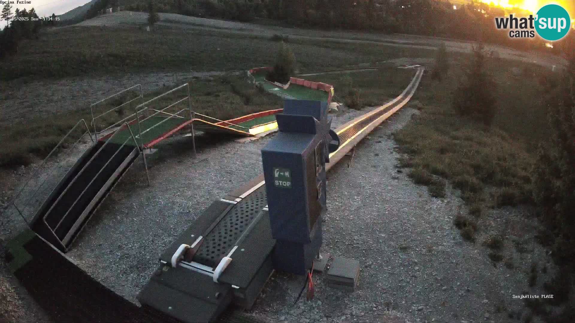 Live Webcam Rodelbahn Fužine – Kroatien