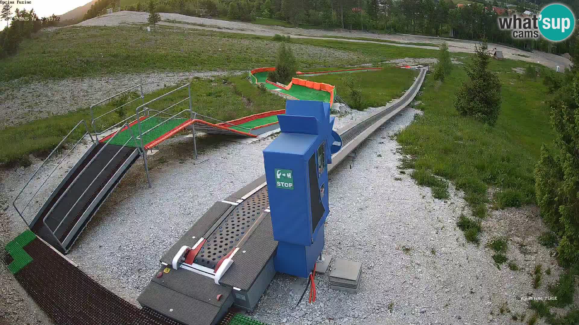 Live Webcam Rodelbahn Fužine – Kroatien