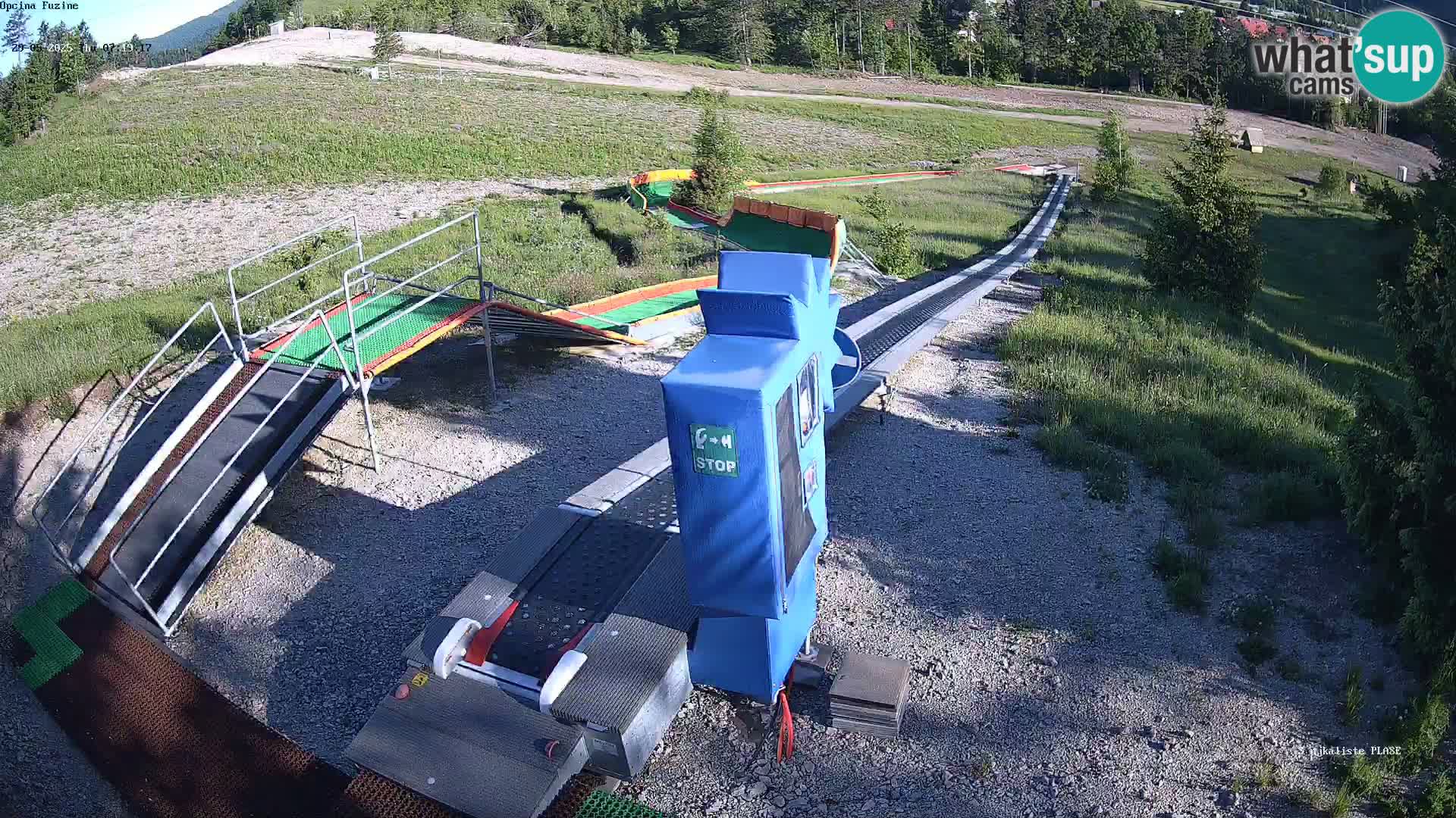 Live Webcam Rodelbahn Fužine – Kroatien