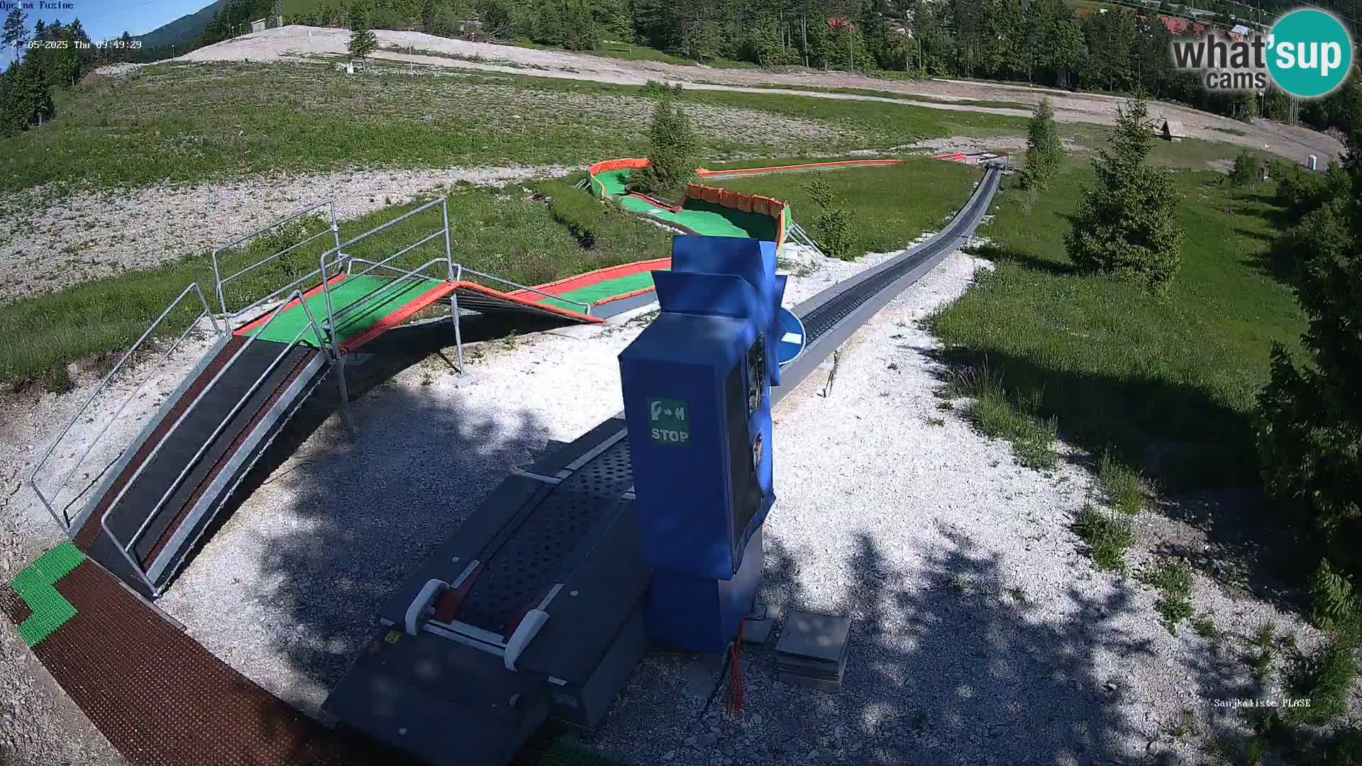 Live Webcam Rodelbahn Fužine – Kroatien