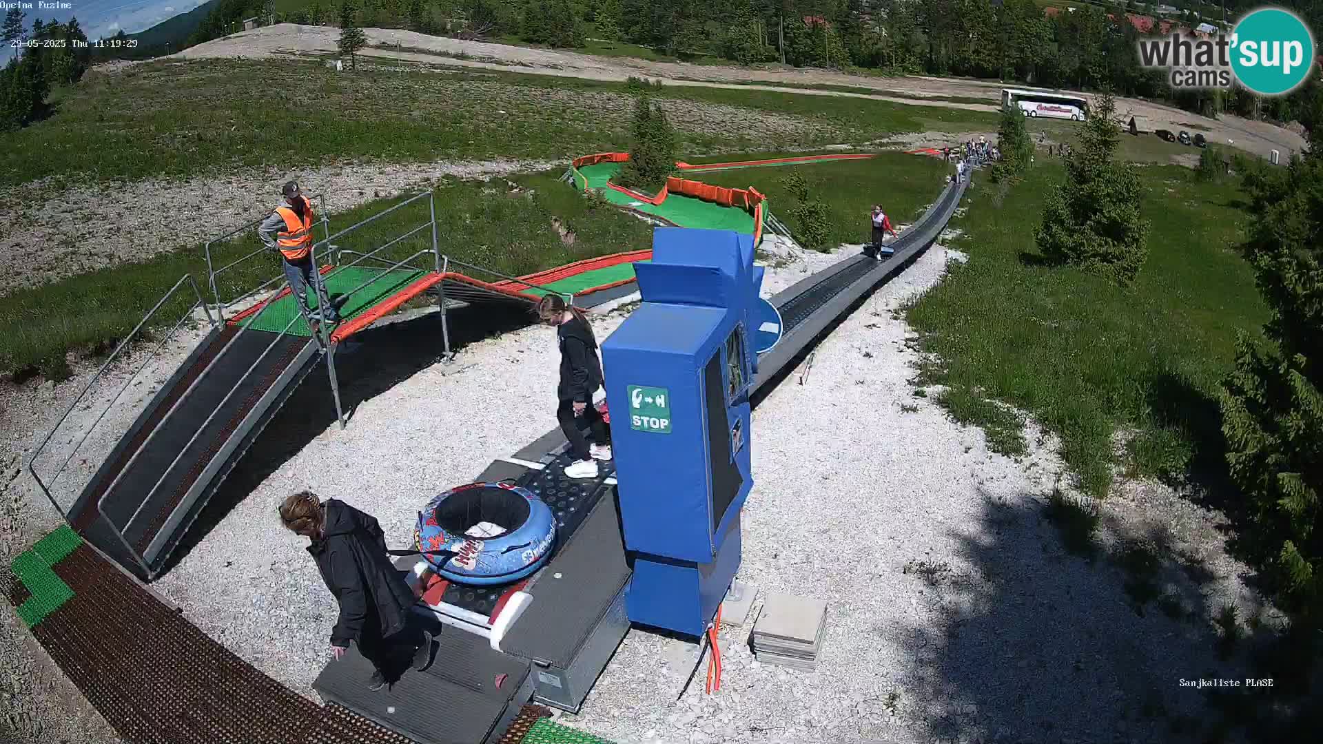 Live Webcam Rodelbahn Fužine – Kroatien