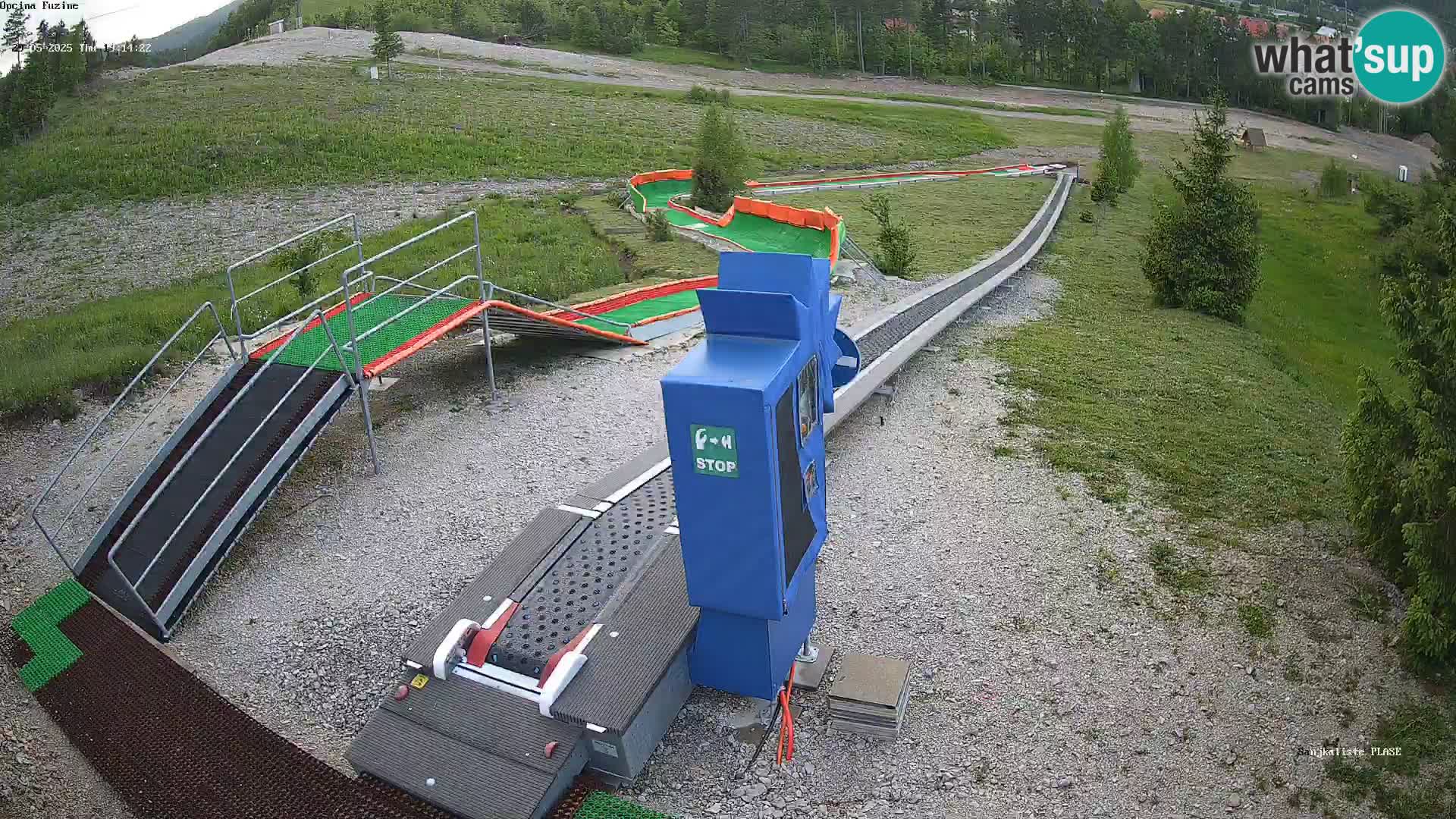 Live Webcam Rodelbahn Fužine – Kroatien