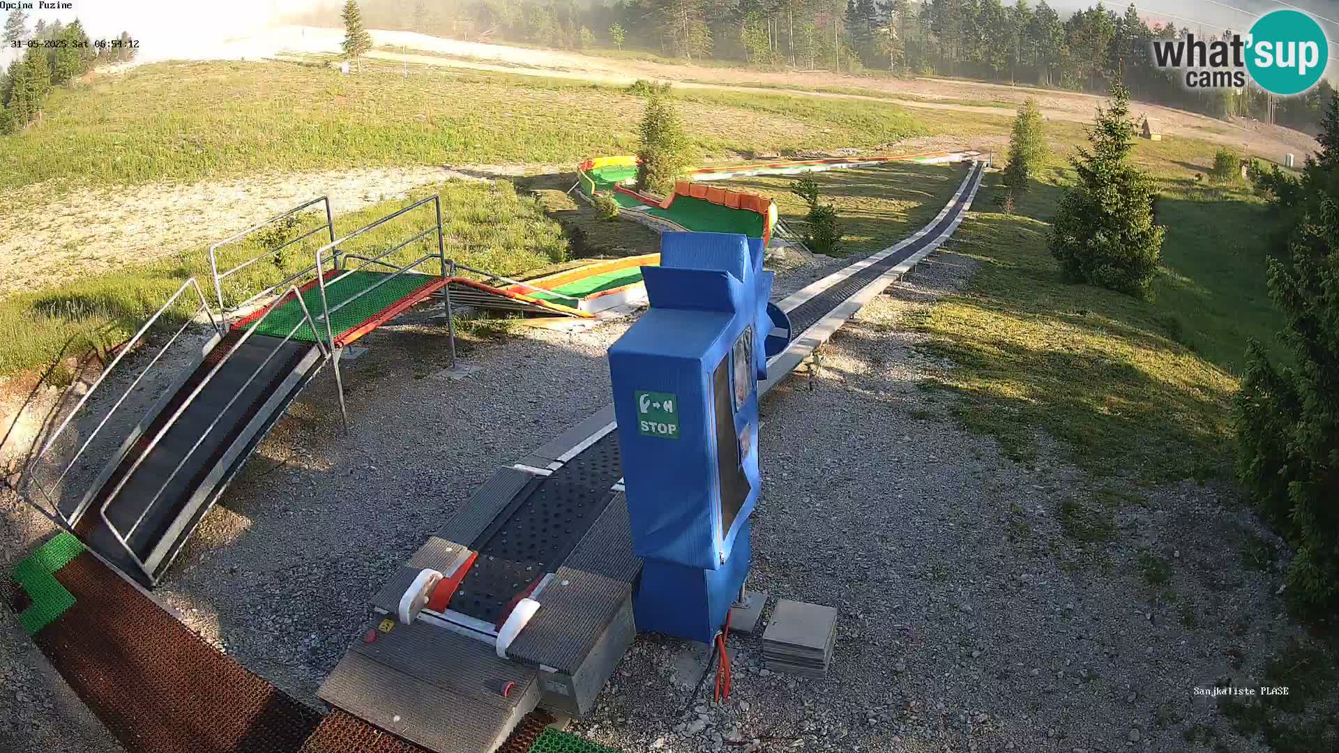 Live Webcam Rodelbahn Fužine – Kroatien