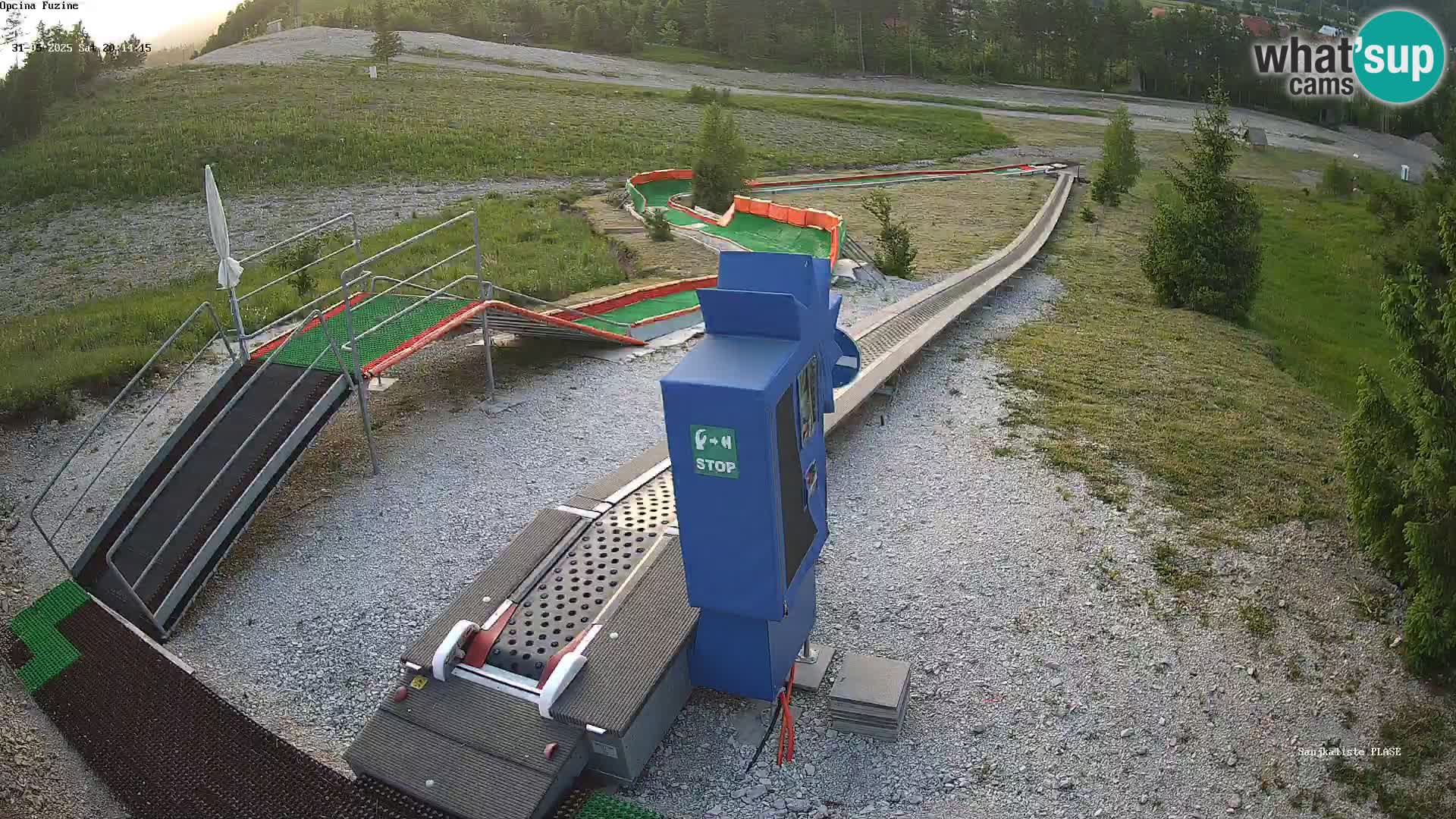 Live Webcam Rodelbahn Fužine – Kroatien