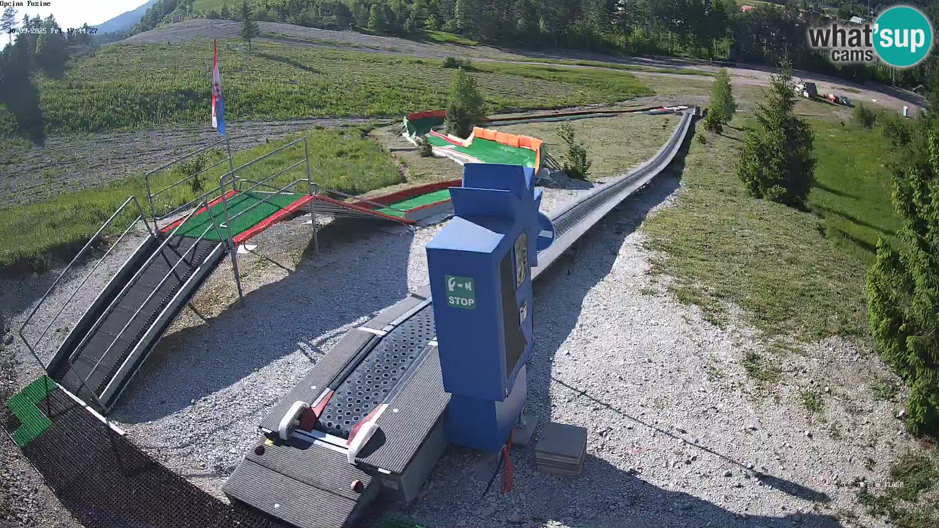 Live Webcam Rodelbahn Fužine – Kroatien