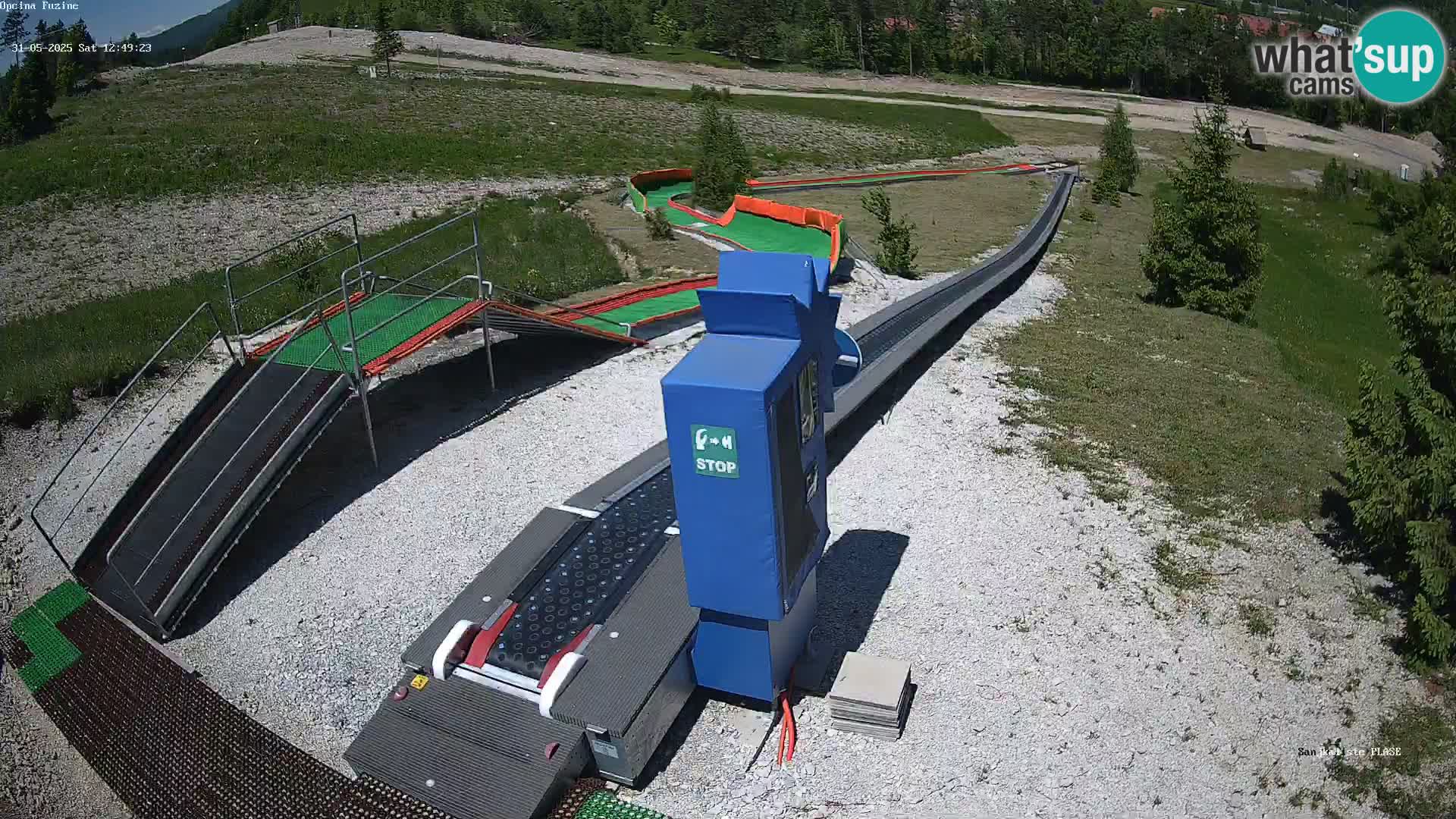 Live Webcam Rodelbahn Fužine – Kroatien