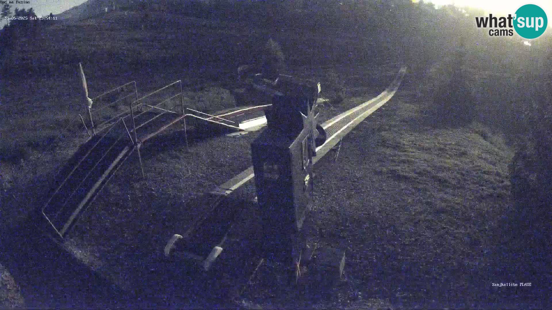 Webcam en direct Piste de luge de Fužine – Croatie