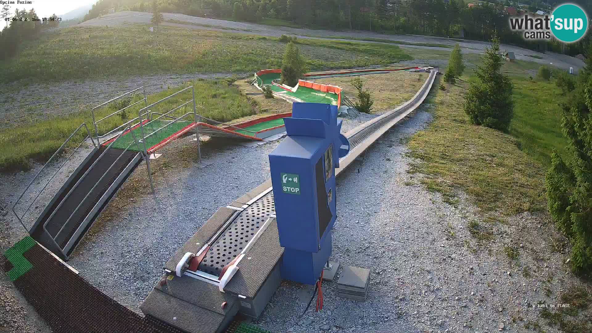 Live Webcam Rodelbahn Fužine – Kroatien