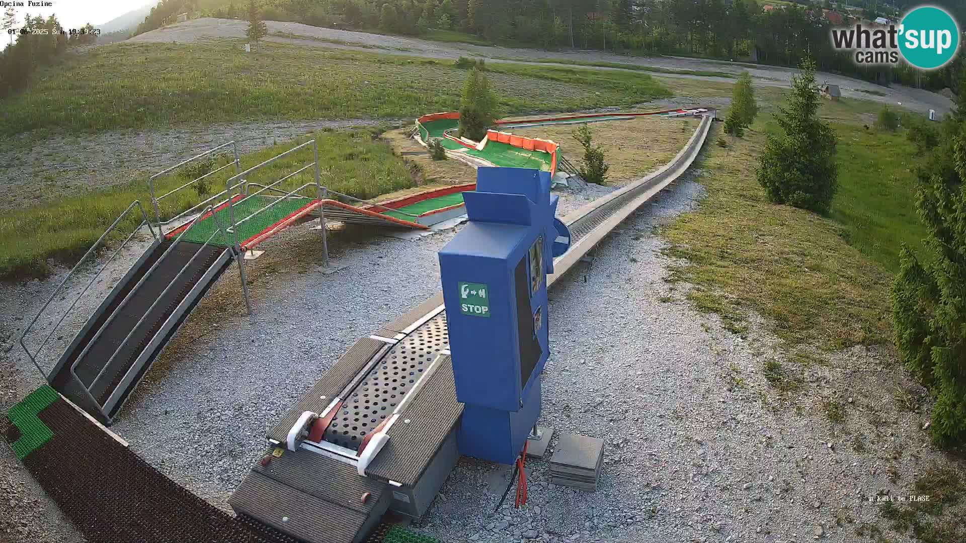 Live Webcam Rodelbahn Fužine – Kroatien