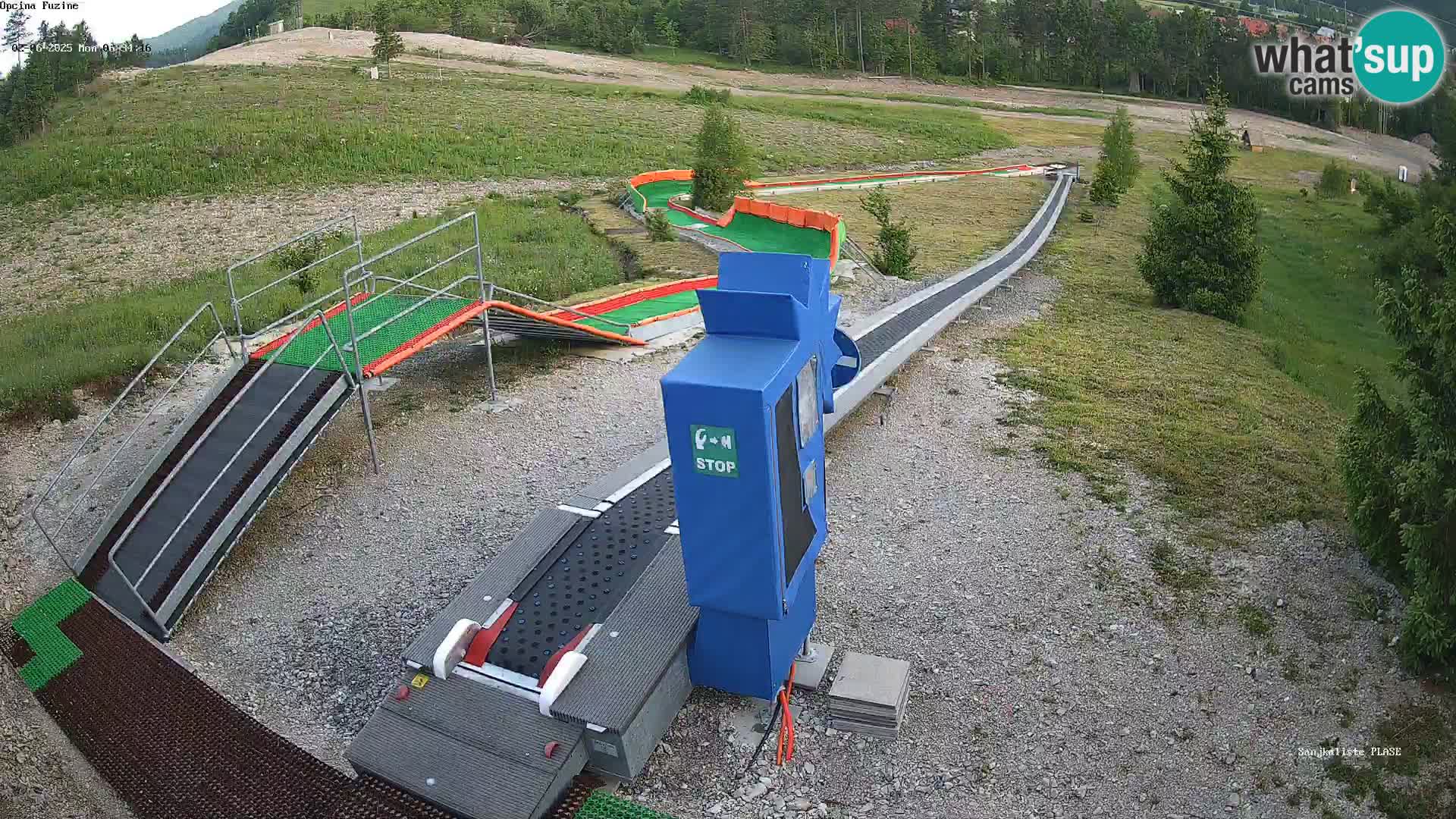 Live Webcam Rodelbahn Fužine – Kroatien