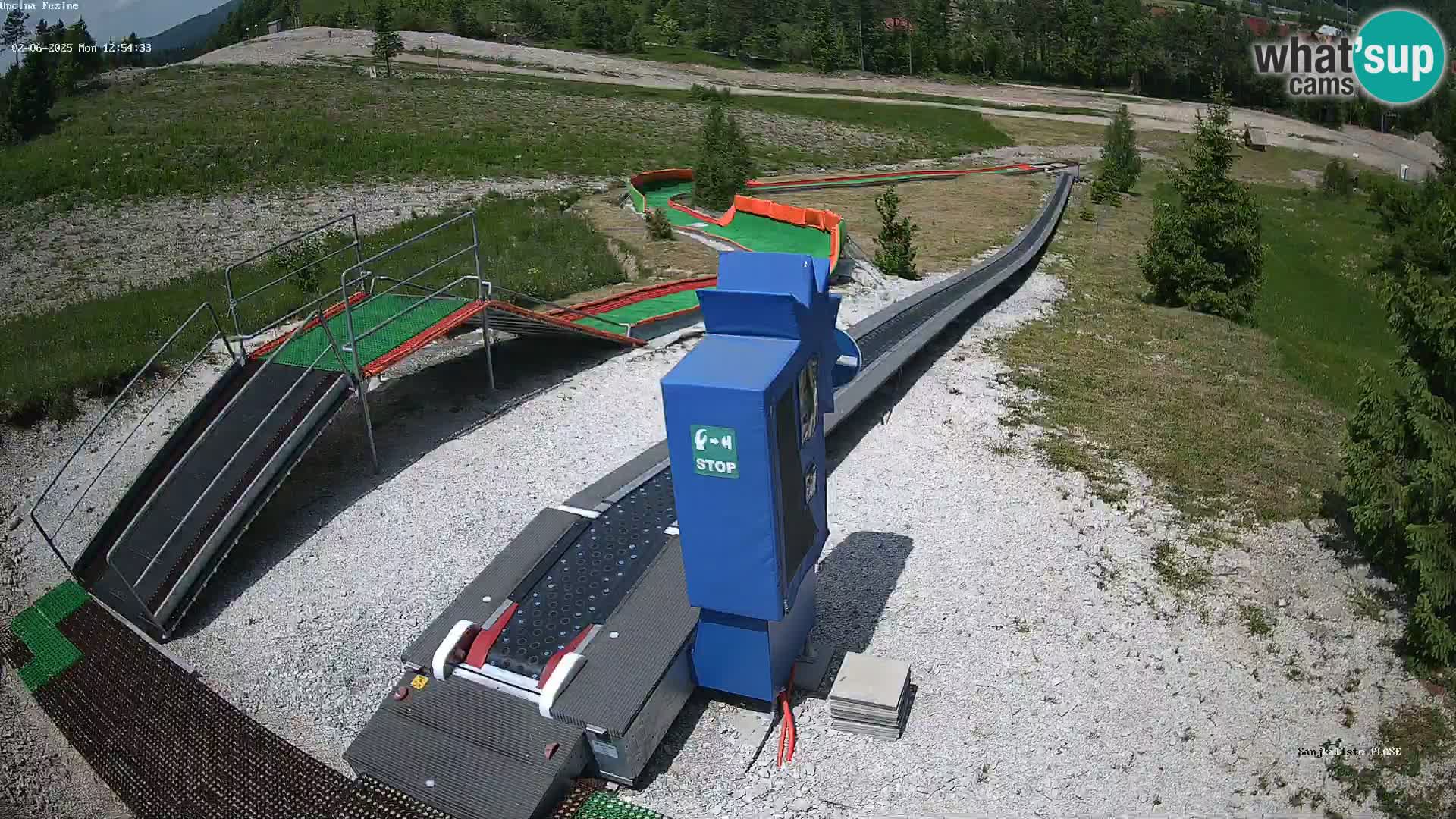 Live Webcam Rodelbahn Fužine – Kroatien