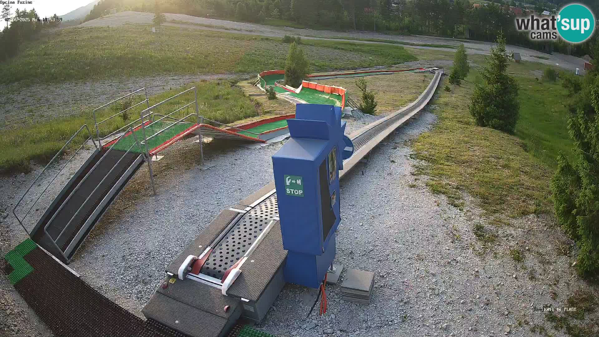Live Webcam Rodelbahn Fužine – Kroatien