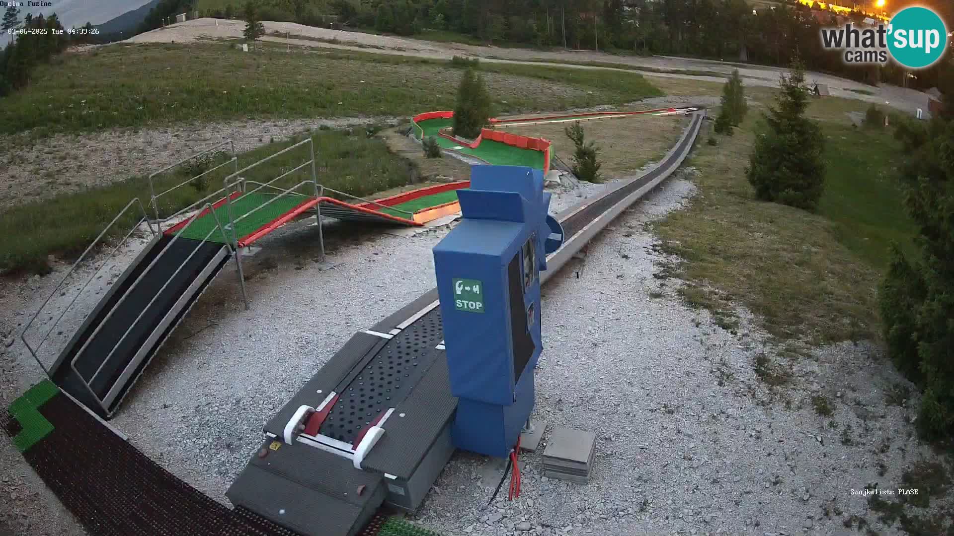 Live Webcam Rodelbahn Fužine – Kroatien
