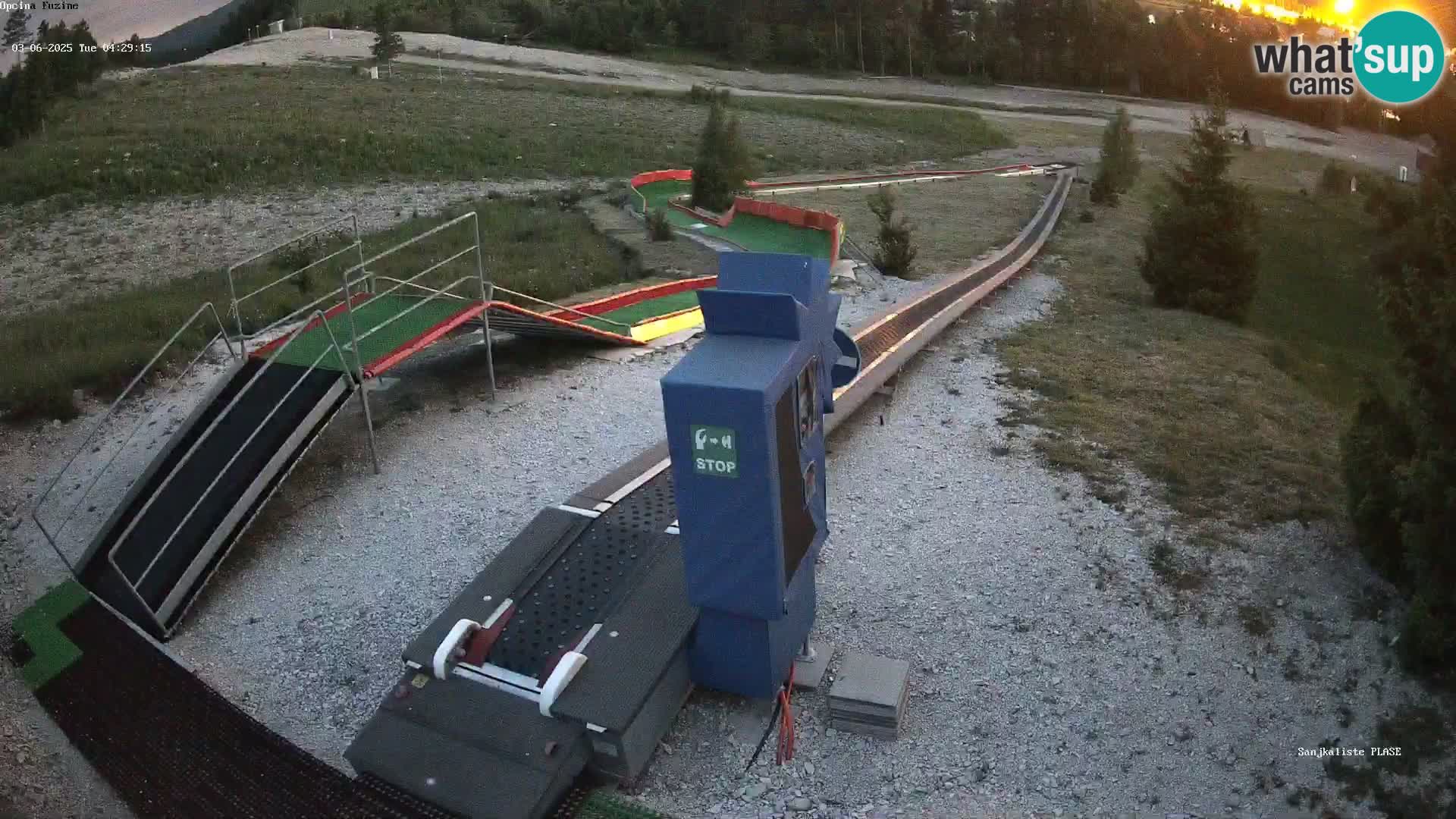 Live Webcam Rodelbahn Fužine – Kroatien